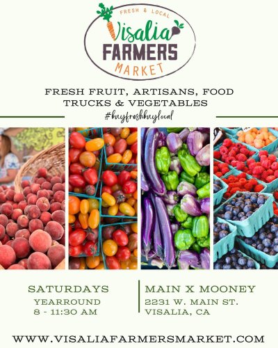Photo post from visaliafarmersmarket.