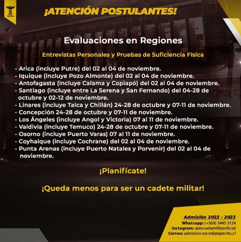 Photo post from escuelamilitaroficial.