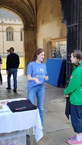 Video post from wadhamoxford.