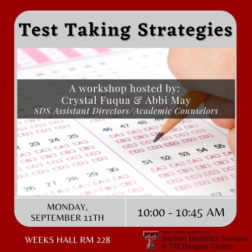 Photo post from ttu_sds.