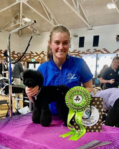 Carousel post from k9playtimedoggydaycare.