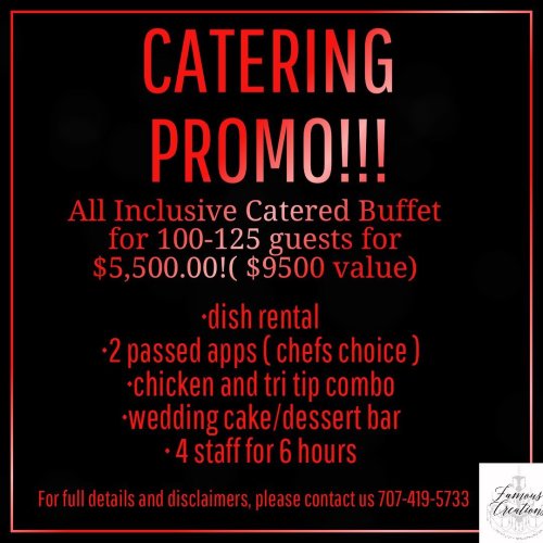 Photo post from famous_creations_catering.