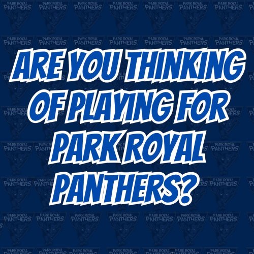 Photo post from parkroyalpanthers.hockeyclub.