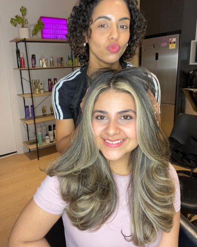 Carousel post from trindadehairstylist.