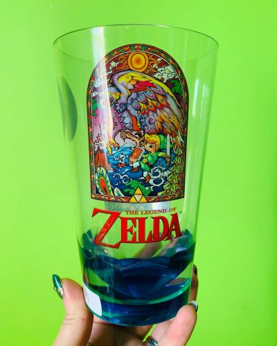 Just Funky The Legend Of Zelda Stained Glass Acrylic Cup