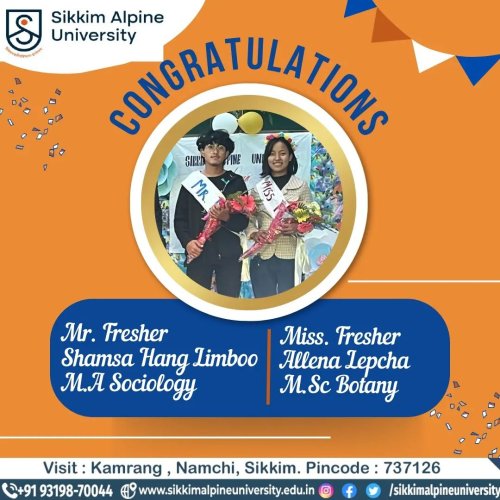 Photo post from sikkimalpineuniversity.