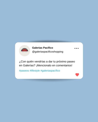 Photo post from galeriaspacificoshopping.