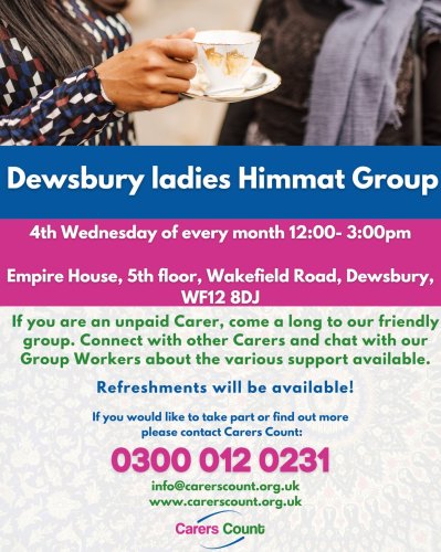 Photo post from carerscountkirklees.