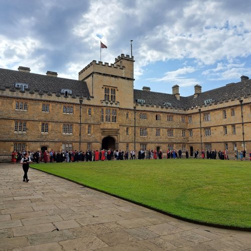 Photo post from wadhamoxford.