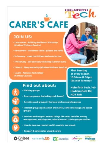 Photo post from carerscountkirklees.