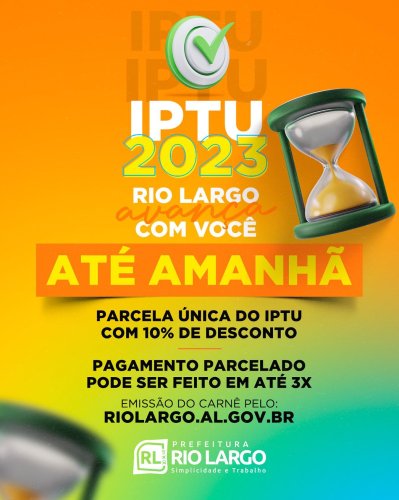 Photo post from prefeiturariolargo.