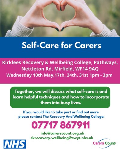 Photo post from carerscountkirklees.