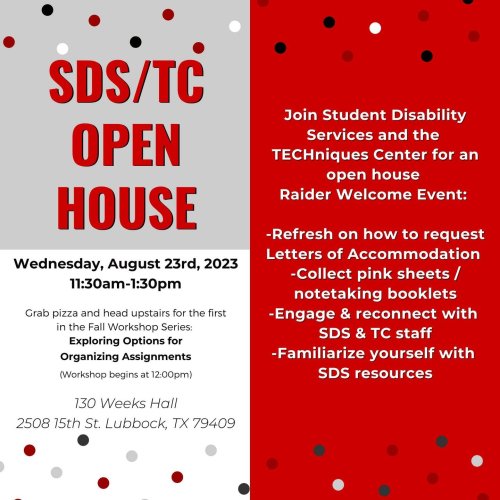 Photo post from ttu_sds.