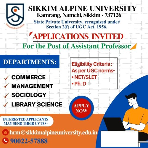 Photo post from sikkimalpineuniversity.