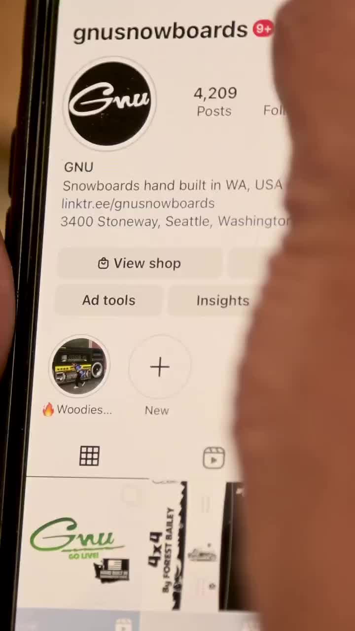 Video post from gnusnowboards.