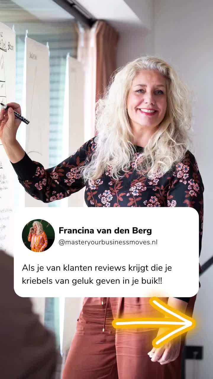 Video post from masteryourbusinessmoves.nl.