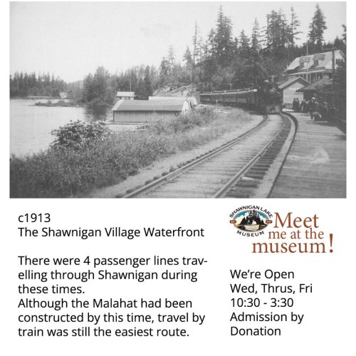 Photo post from shawniganlakemuseum.
