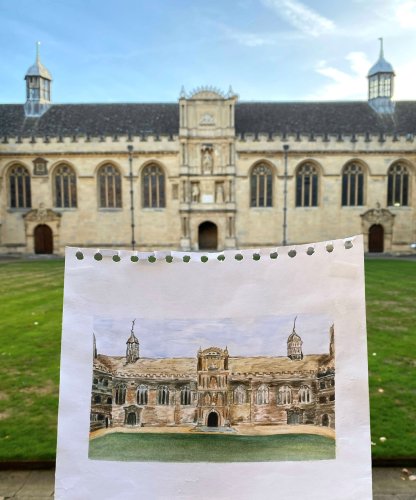 Photo post from wadhamoxford.