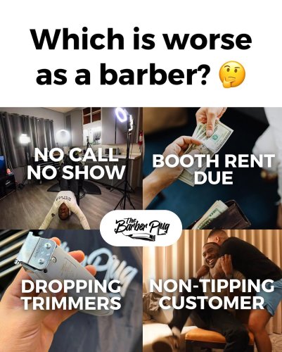 Photo post from iamthebarberplug.