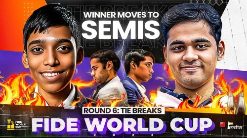 FIDE WORLD CUP- 2023 : ROUND 6 # GAME - 2 