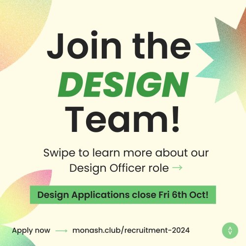 Carousel post from monashcoding.