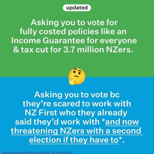 Photo post from nzgreenparty.