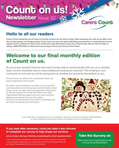 Photo post from carerscountkirklees.