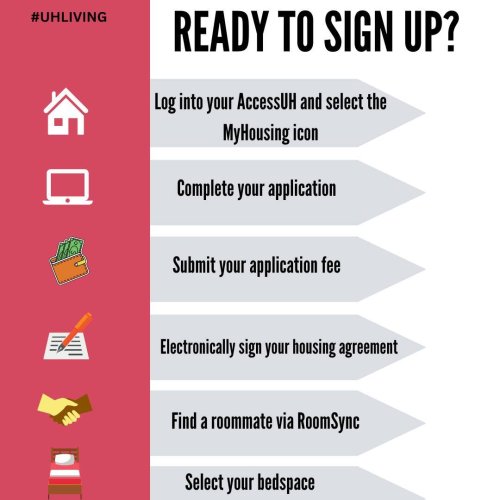 Photo post from uhhousing.