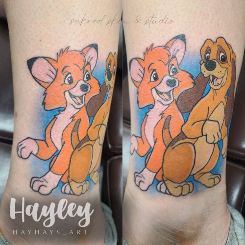 Art Immortal Tattoo  Tattoos  Color  Fox