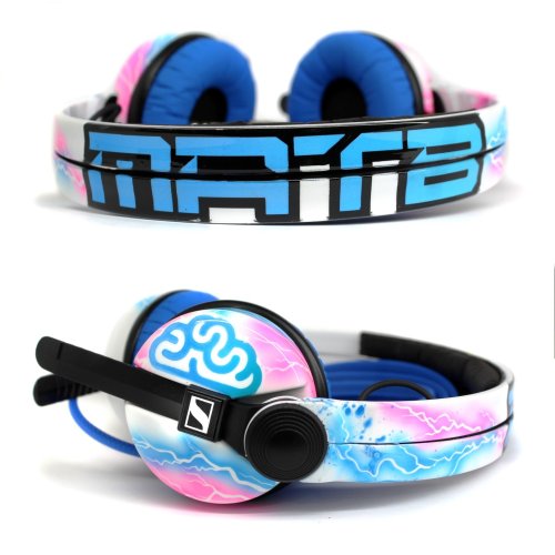 Carousel post from customcans_headphones.