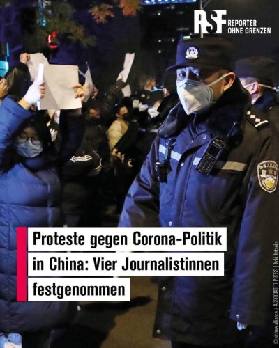 Photo post from Reporter ohne Grenzen Deutschland.