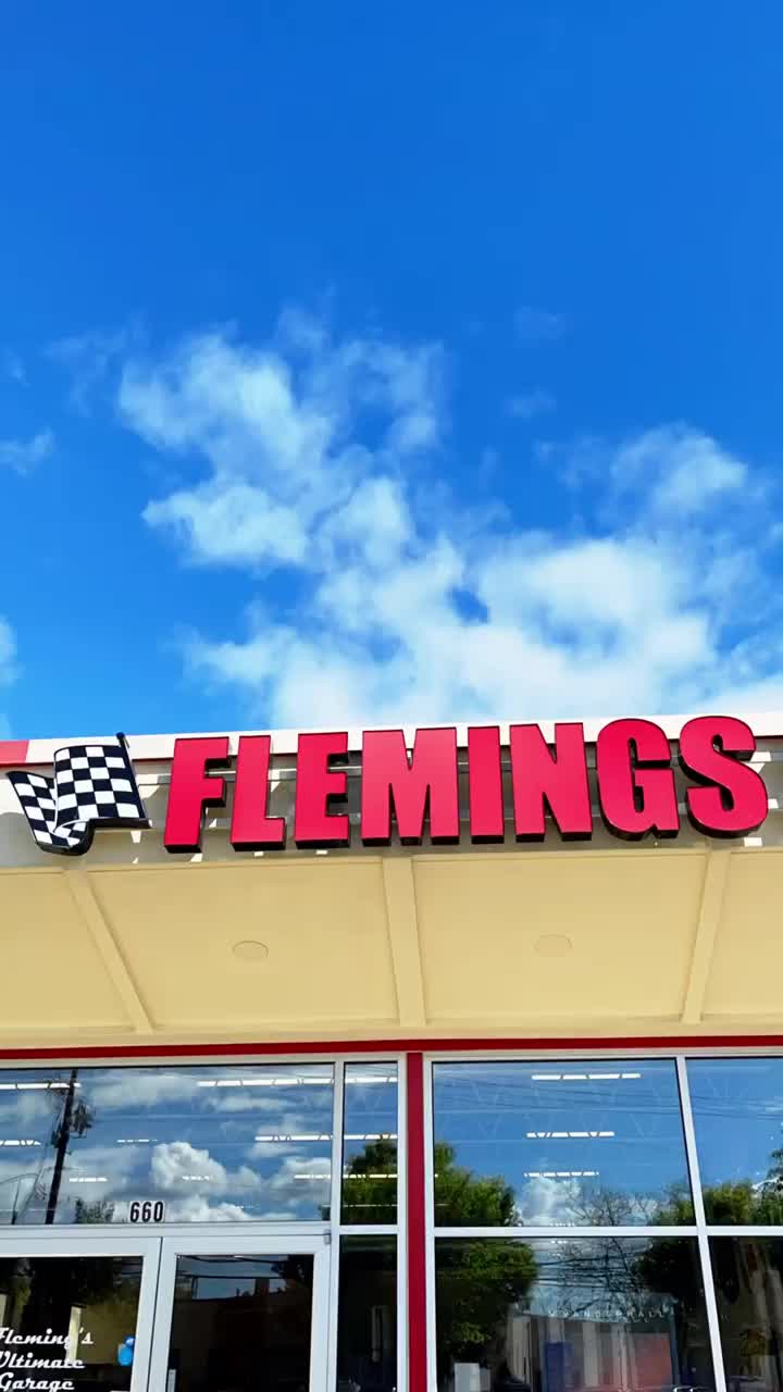 Video post from Fleming's Ultimate Garage.