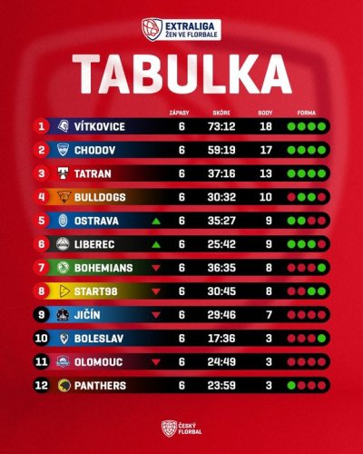 Photo post from Český florbal.