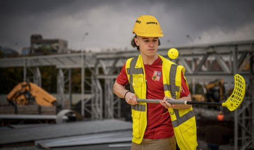 Carousel post from Český florbal.