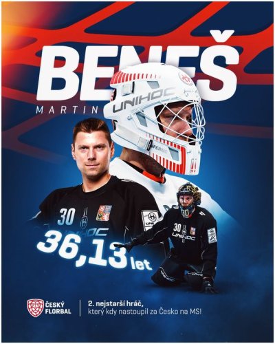 Photo post from Český florbal.