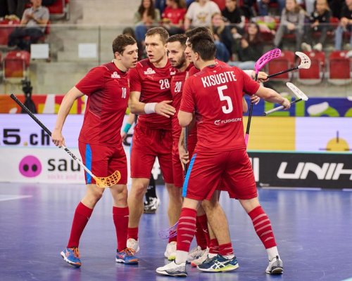 Carousel post from Český florbal.