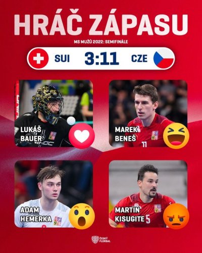 Photo post from Český florbal.