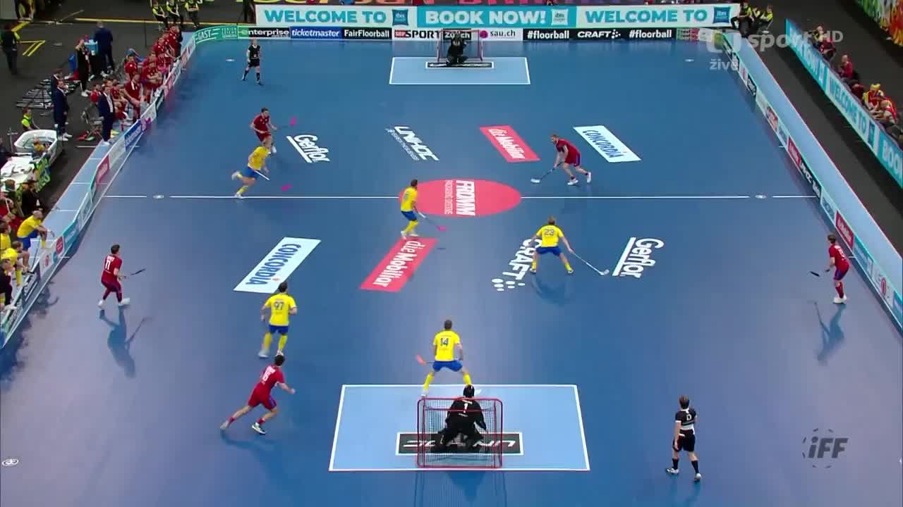 Video post from Český florbal.