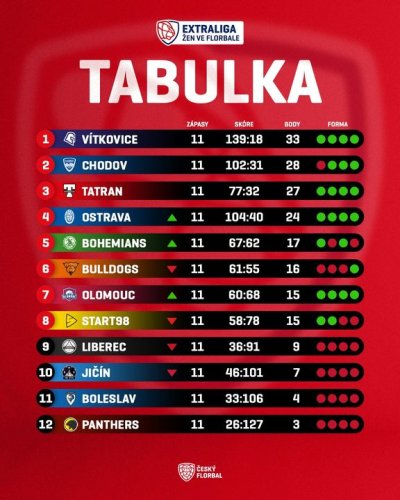 Photo post from Český florbal.