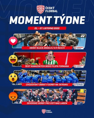 Photo post from Český florbal.