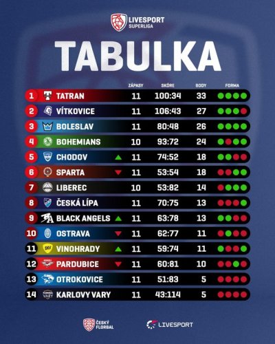 Photo post from Český florbal.