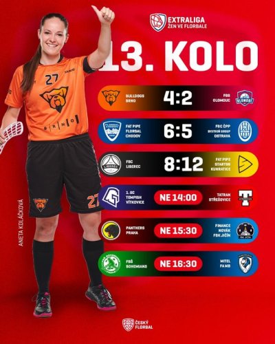Photo post from Český florbal.