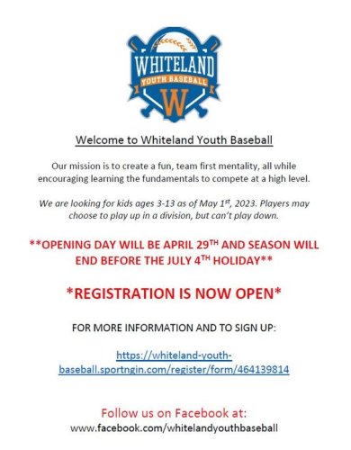 Whiteland Youth Baseball