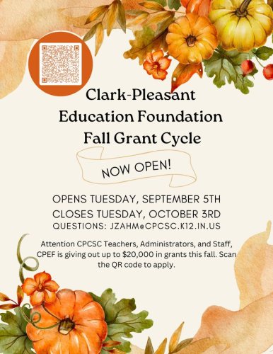 Photo post from Clark-Pleasant Community School Corporation.