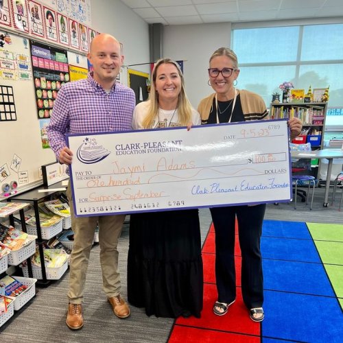 Photo post from Clark-Pleasant Education Foundation.