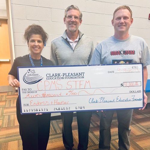 Photo post from Clark-Pleasant Education Foundation.
