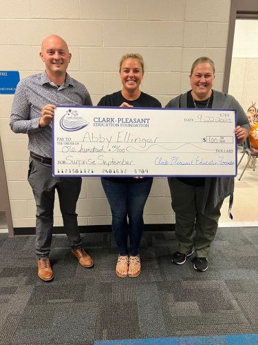 Photo post from Clark-Pleasant Education Foundation.