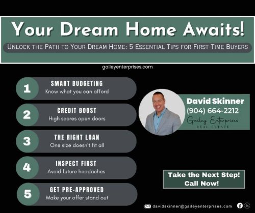 Your Dream Home Awaits: 5 Tips for First-Time Home Buyers