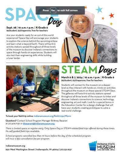 Photo post from Clark-Pleasant Middle School.