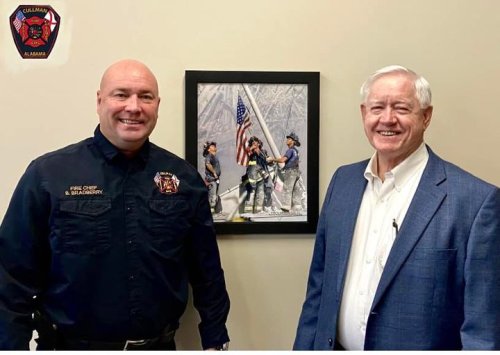 Photo post from Cullman Fire Rescue.